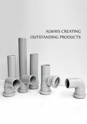PVC Pipe Fittings Display Template For LinkedIn