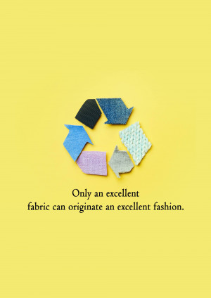 Sustainable Fashion Recycling Social Media Post For X