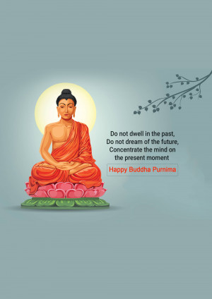 Buddha Purnima Greetings Artwork For Google Business Profile