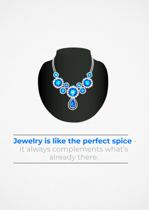 Blue Gemstone Necklace Post For Twitter
