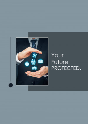 Secure Your Future With Insurance Poster For Google Business Profile
