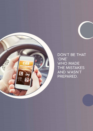 Car Insurance Mobile App Branding Post For WhatsApp
