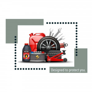 Auto Repair And Maintenance Promotional Banner For X