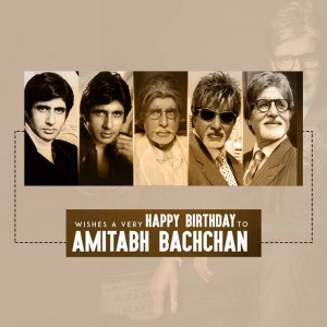 Amitabh Bachchan Birthday Tribute Branding Post For Twitter