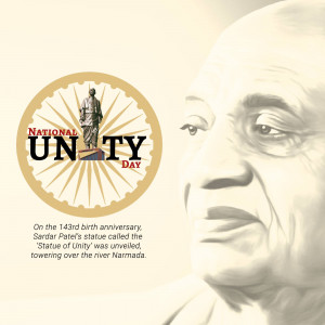 National Unity Day - Statue Of Unity Post For Instagram