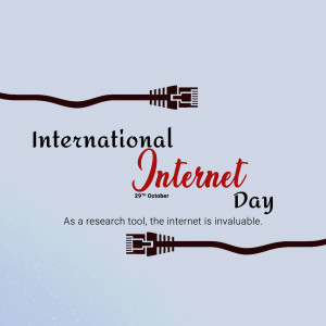 International Internet Day Branding Post For Instagram
