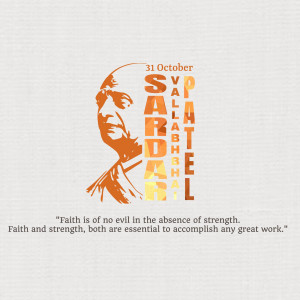 Image commemorating Sardar Vallabhbhai Patel's birthday