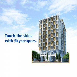 Skyscrapers Residential Building Design For X