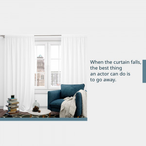 Cozy Reading Nook With City View Graphic For Telegram