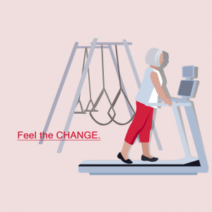 Embracing Change And Wellness Promotional Banner For X