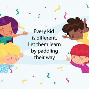 Kids Learning And Diversity Creative Design For Twitter