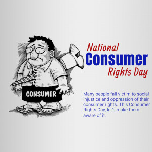 National Consumer Rights Day Awareness Marketing Image For LinkedIn
