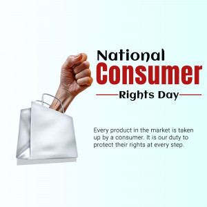 National Consumer Rights Day Business Poster For WhatsApp