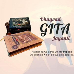 Bhagavad Gita Jayanti Advertisement For WhatsApp