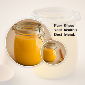 Pure Ghee - Health Benefits Design For Telegram