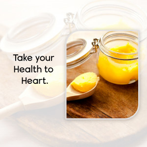 Ghee - The Golden Elixir Marketing Image For Facebook