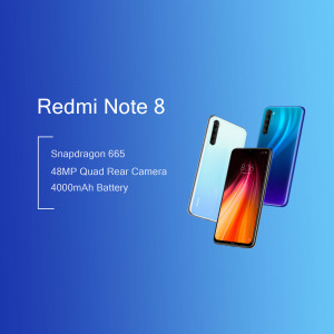 Redmi Note 8 Smartphone Advertisement Poster For Google Business Profile