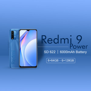 Redmi 9 Power Smartphone Banner For LinkedIn