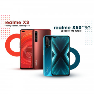 Realme X3 & X50 Pro 5G Smartphones Branding Post For WhatsApp