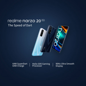 Realme Narzo 20 Pro Smartphone Artwork For Instagram