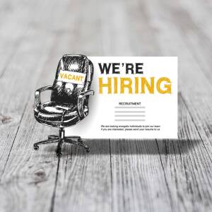 We're Hiring - Job Recruitment Image For WhatsApp
