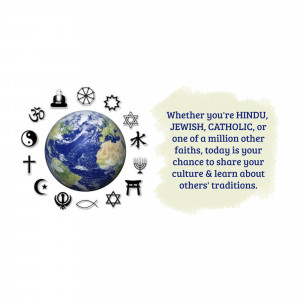 World Religions And Cultural Harmony Banner For Instagram
