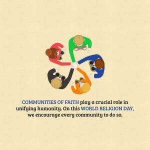 World Religion Day - Communities Of Faith Marketing Image For Twitter