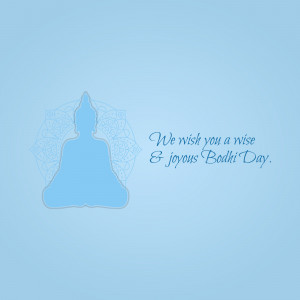 Bodhi Day Greetings Marketing Image For Pinterest
