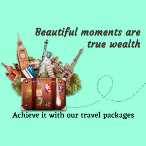 Travel Memories Are Priceless Marketing Image For Instagram