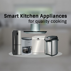 Smart Kitchen Appliances Marketing Image For Google Business Profile