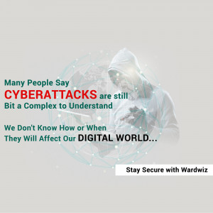 Cyberattacks And Digital Security Advertisement For Threads
