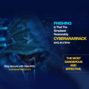 Image depicting a hooded figure with binary code overlay, highlighting the threat of phishing cyberattacks.