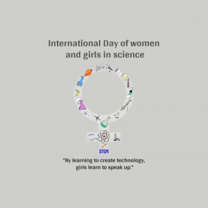 International Day Of Women And Girls In Science Design For X