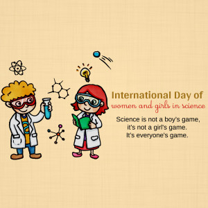 International Day Of Women And Girls In Science Image For LinkedIn