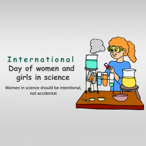 International Day Of Women And Girls In Science Advertisement For Threads