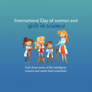 International Day Of Women And Girls In Science Flyer For Threads