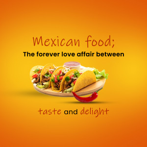 A plate of delicious Mexican tacos with vibrant colors and fresh ingredients.