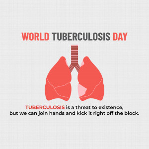 World Tuberculosis Day Awareness Branding Post For Twitter