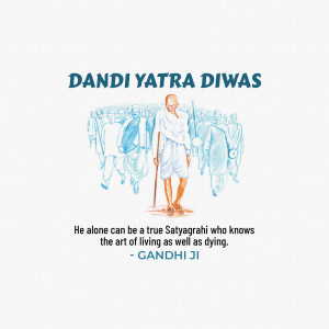 Dandi Yatra Diwas Promotional Banner For LinkedIn