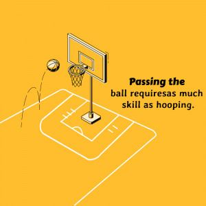 Basketball Passing Skill Marketing Image For LinkedIn