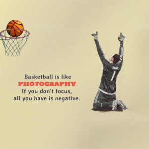 Basketball & Focus Marketing Image For Telegram