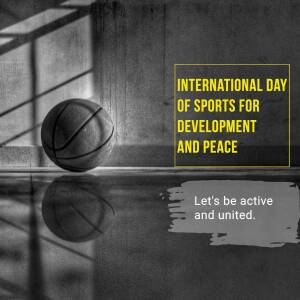 International Day Of Sports For Development And Peace Post For Twitter