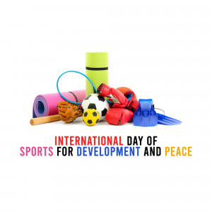 International Day Of Sports For Development And Peace Creative Design For Facebook