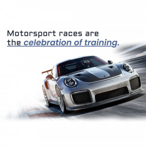 Porsche 911 Motorsport Branding Post For X