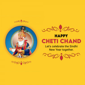 Happy Cheti Chand - Sindhi New Year Template For Pinterest