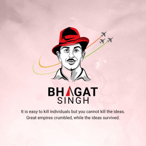 Bhagat Singh - The Revolutionary Branding Post For Pinterest