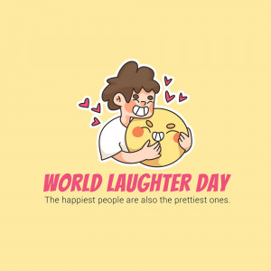 World Laughter Day Illustration Branding Post For Pinterest