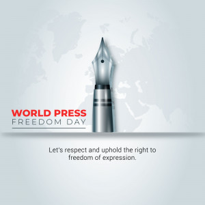 World Press Freedom Day Image For Telegram