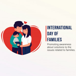 International Day Of Families Business Poster For WhatsApp