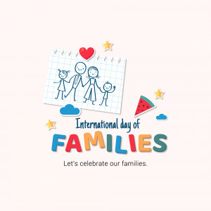 International Day Of Families Post For LinkedIn